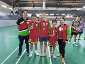 NES Central Badminton Aces Panalo ng Gold at Silver sa Ginanap na Palarong Panrehiyon 2024